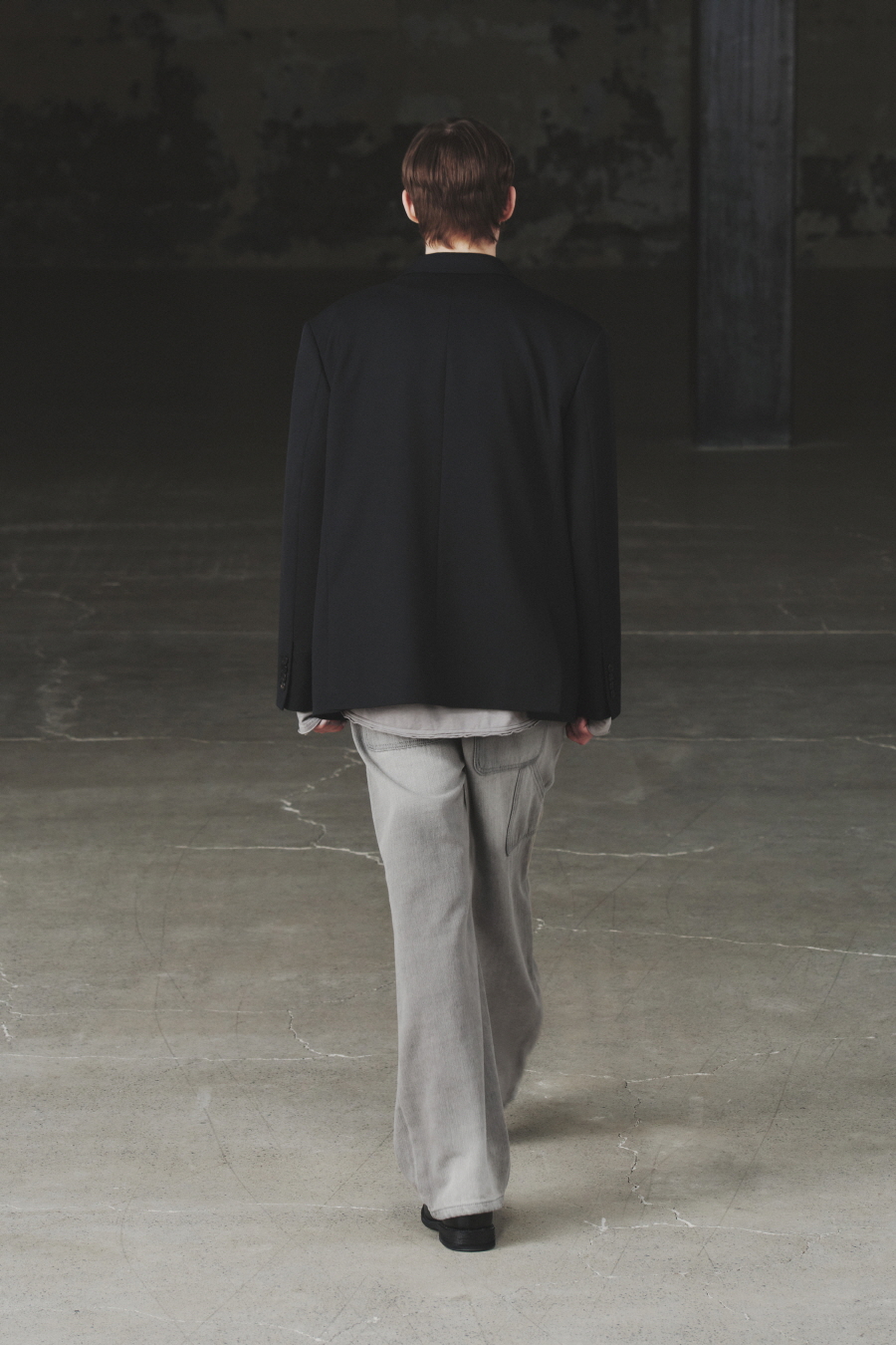 【INSILENCE】OVERSIZE WOOL BLAZER BLACK MUSINSA | INSILENCE Oversize Wool Blazer BLACK